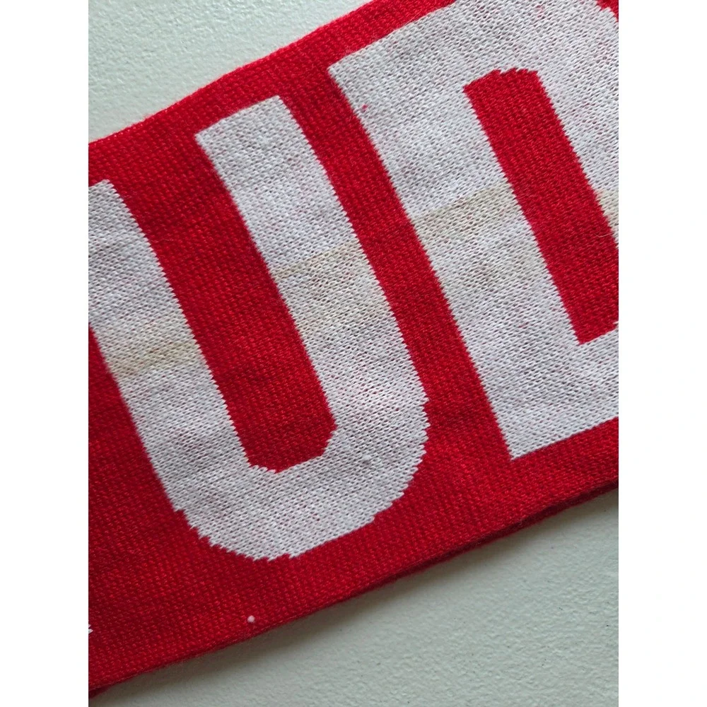 Washington Nationals MLB Natitude Scarf Red White Coca-Cola Baseball Fan Scarf
